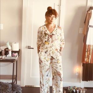 Zara Floral Two Piece Set